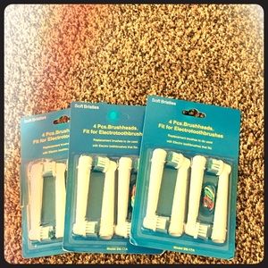 Electric toothbrush heads